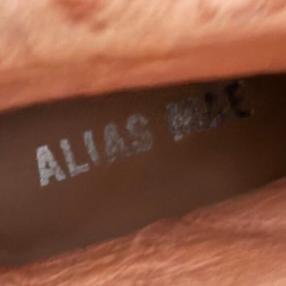 Alias Mae Western Snakeskin Ankle Cowboy Boots Rodeo Cowgirl Mobwife Block Heel - Picture 7 of 14